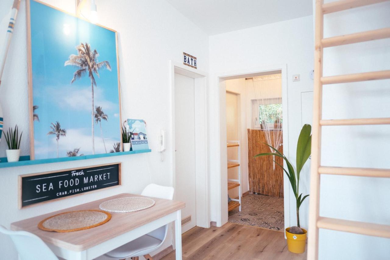 The Kalifornia I Stilvoll Mit Urlaubsfeeling I Dachterrasse I Klima Apartment คาร์ลสรูเฮอ ภายนอก รูปภาพ